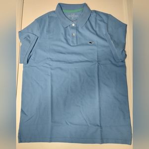 Vineyard Vines stretch pique polo.
